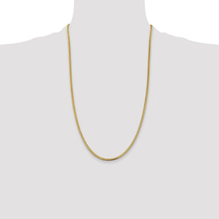 14K Franco with Lobster Clasp Chain (Style FRA070-26)