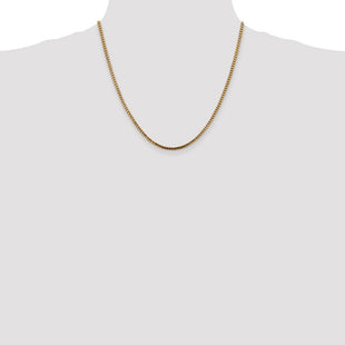 14K Franco with Lobster Clasp Chain (Style FRA080-20)