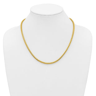 14K Franco with Fancy Lobster Clasp Chain (Style FRA120-20)