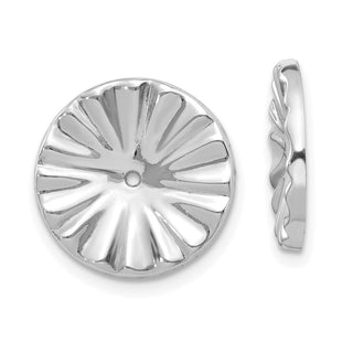 14k White Gold Earrings Style H843 - Classique Jewelry Inc.