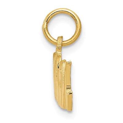 14K Mom Charm, 18 x 19mm
