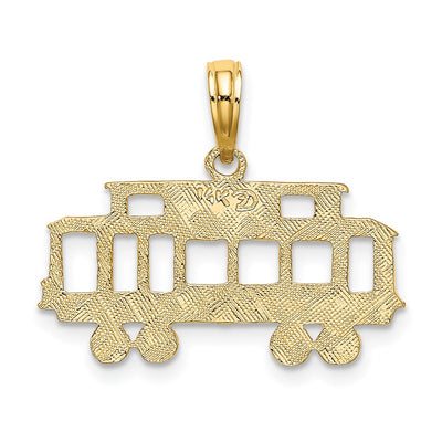 14K SAN FRANCISCO Cable Car Charm
