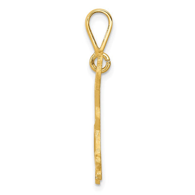 14K Labrador Dog Pendant