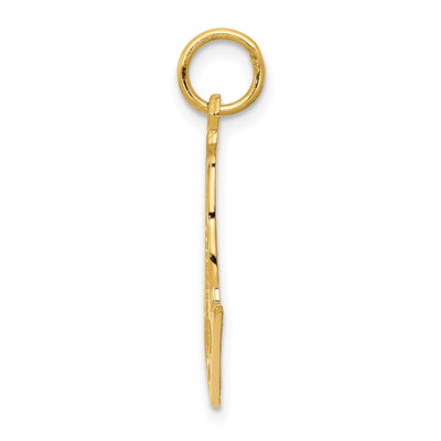 14K Figure Skate, 23 x 14mm