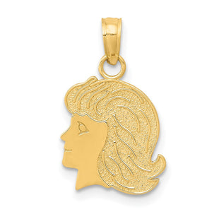 14K Girl Charm (Style K4751)