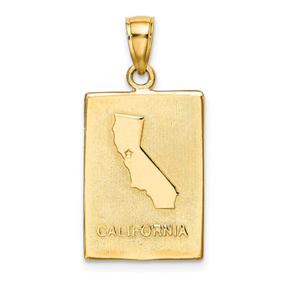 14K SAN FRANCISCO Reversible Charm
