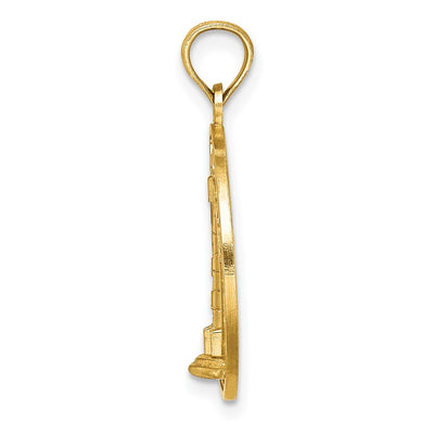 14K OCEAN CITY w/ Lighthouse Charm
