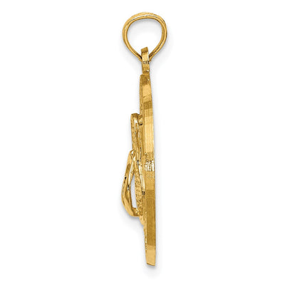 14K OCEAN CITY, NJ w/ Flip Flop Charm
