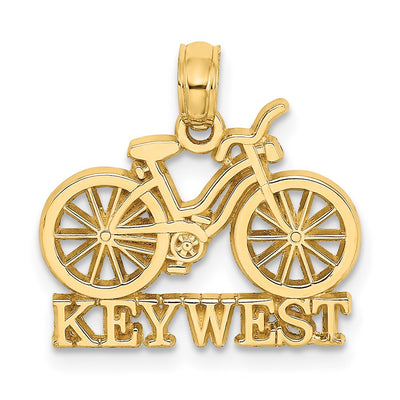 14K KEY WEST Bicycle Charm