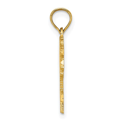 14K JAMAICA Under Palm Tree Charm