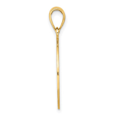 14K ST. GEORGE ISLAND w/DOLPHINS Circle Charm
