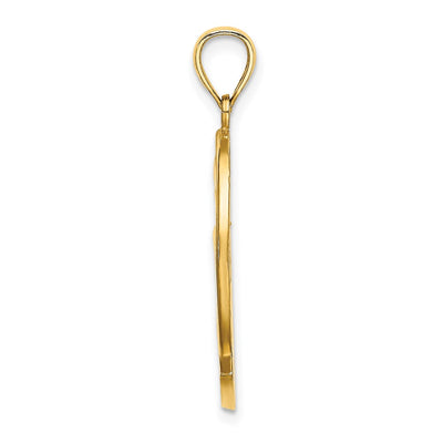 14K CURACAO w/ Dolphin Sunset Charm