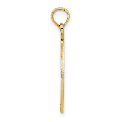 14K KEY WEST Sailboat Circle Charm