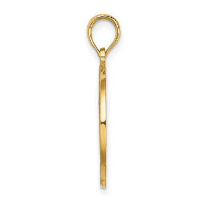 14K OCEAN CITY w/ Crab Charm