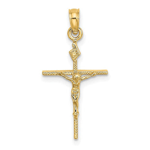 14K INRI Crucifix Charm (Style K8463)
