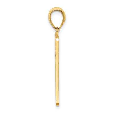 14K Mile Marker 0 / KEY WEST Charm