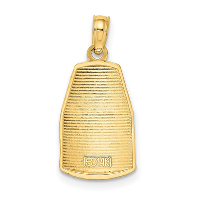 14K Small Southern Most Point USA / KEY WEST FL Charm