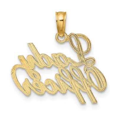 14K LADY OFFICER Charm