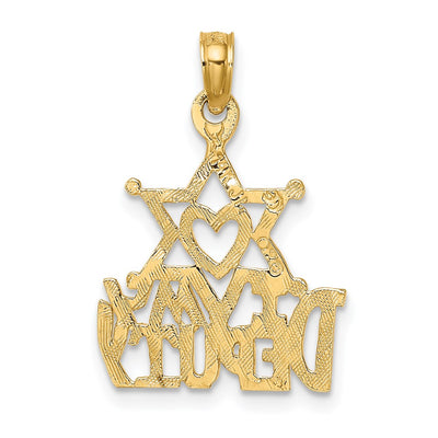 14K I HEART MY SHERIFF Charm
