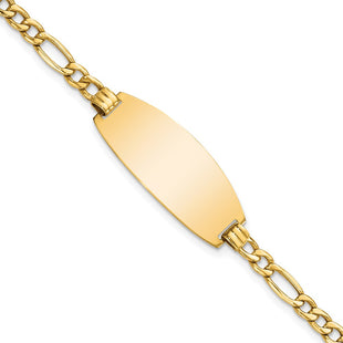 14k Yellow Gold Chain Bracelets Style LID92 - Classique Jewelry Inc.