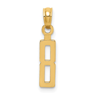 14k Yellow Gold Pendants Style NU08 - Classique Jewelry Inc.