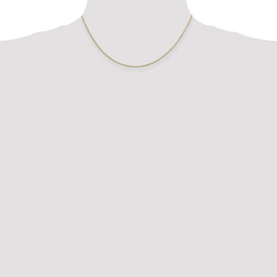 14K . Octagonal Snake with Lobster Clasp Chain (Style OSA080-16)
