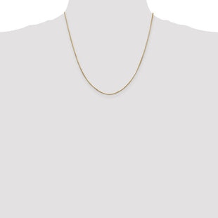 14K . Octagonal Snake with Lobster Clasp Chain (Style OSA100-20)