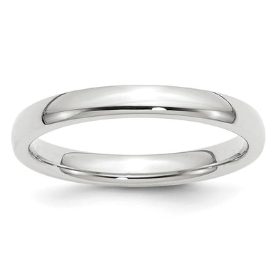 Platinum Comfort Fit Wedding Band
