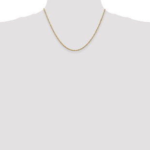 14K Singapore with Lobster Clasp Chain (Style PEN10-18)