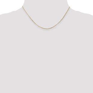 14K . Curb with Spring Ring Clasp Pendant Chain (Style PEN101-16)