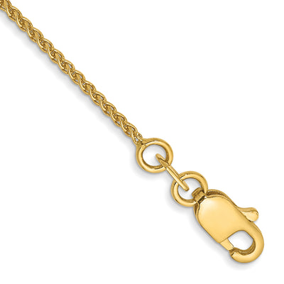14K Spiga with Lobster Clasp Bracelet, 6 x 1.05mm