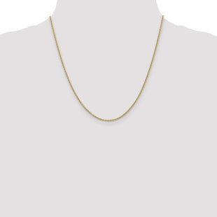 14K Forzantine Cable with Lobster Clasp Chain (Style PEN138-20)