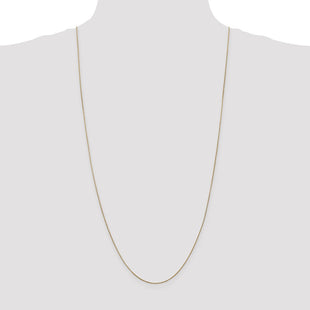 14K Diamond-cut Spiga with Lobster Clasp Chain (Style PEN156-30)
