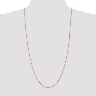 14K Diamond-cut Spiga with Lobster Clasp Chain (Style PEN157-30)
