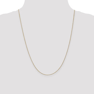 14K Cable with Lobster Clasp Chain (Style PEN190L-24)