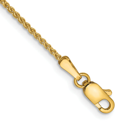 14K Spiga with Lobster Clasp Bracelet, 6 x 1.25mm