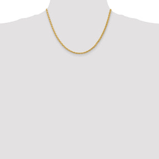 14k Parisian Wheat with Lobster Clasp Chain (Style PEN22-18)