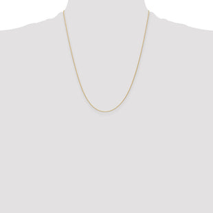 14k Parisian Wheat with Lobster Clasp Chain (Style PEN264-22)