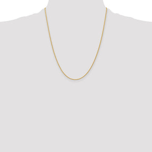 14k Parisian Wheat with Lobster Clasp Chain (Style PEN266-22)