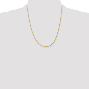 14k Parisian Wheat with Lobster Clasp Chain (Style PEN267-22)