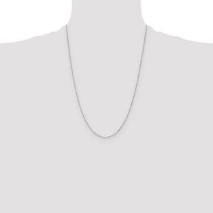 14k WG D/C Cable Chain (Style PEN332W-24)