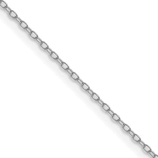 14k White Gold Chains Style PEN337W - Classique Jewelry Inc.