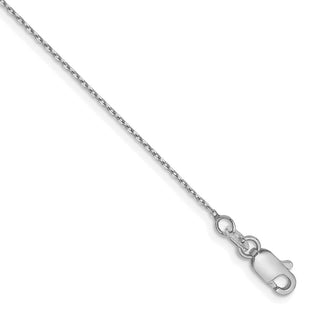 14k White Gold Chains Style PEN338W - Classique Jewelry Inc.