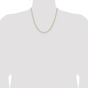 14k D/C Forzantine Cable Chain (Style PEN340-20)