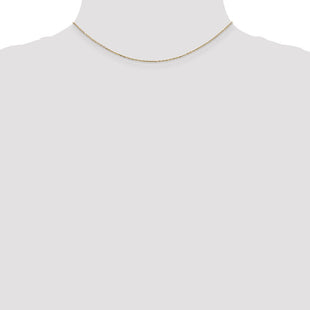 14K . Diamond-cut Cable with Lobster Clasp Chain (Style PEN41L-14)