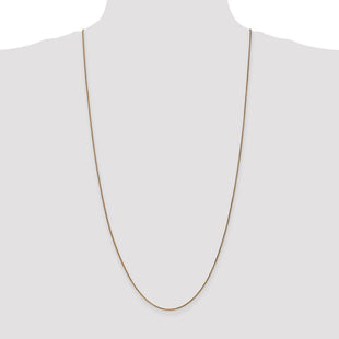 14K Diamond-cut Spiga with Lobster Clasp Chain (Style PEN62-30)
