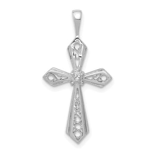 14k White Gold Pendants Style PM5021 - Classique Jewelry Inc.