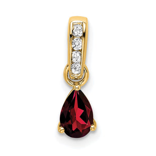14k Yellow Gold Pendants Style PM7409 - Classique Jewelry Inc.