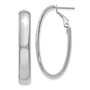 14k White Gold Earrings Style PRE689W - Classique Jewelry Inc.
