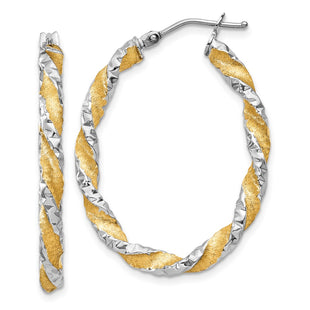 14k White Gold Earrings Style PRE781 - Classique Jewelry Inc.